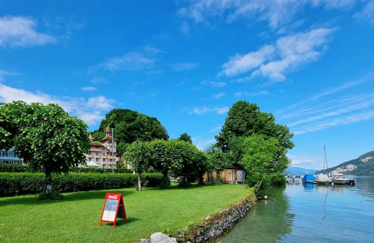 Seeparadiesli Am Schoenen Thunersee Darligen Ngoại thất bức ảnh