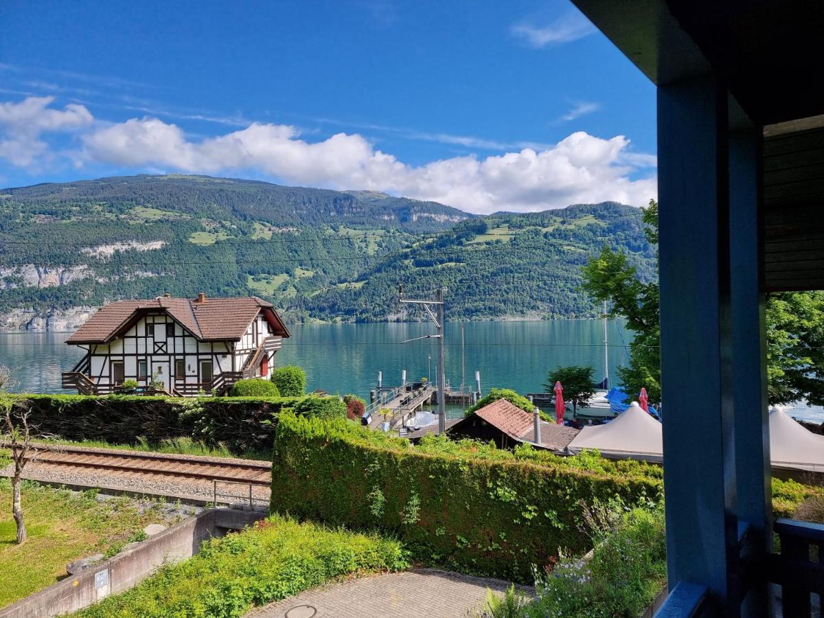 Seeparadiesli Am Schoenen Thunersee Darligen Ngoại thất bức ảnh